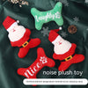 Christmas Dog Plush Sounding Puppy Pets Toy Santa Claus Decorations Pet Products