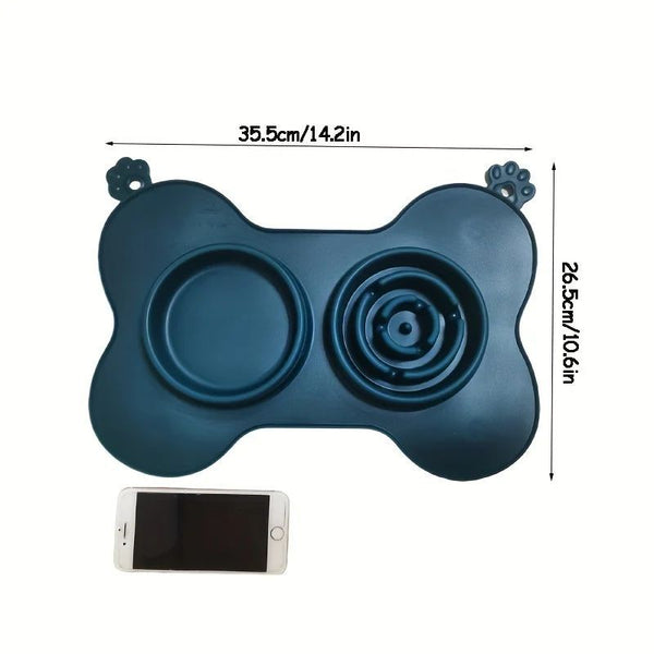 Silicone Licking Pad Pet Placemat Anti Slip Cat Slow Eating Mat Anxiety Relief Training Dog Lick Mats Feeding Licking Plate Pad