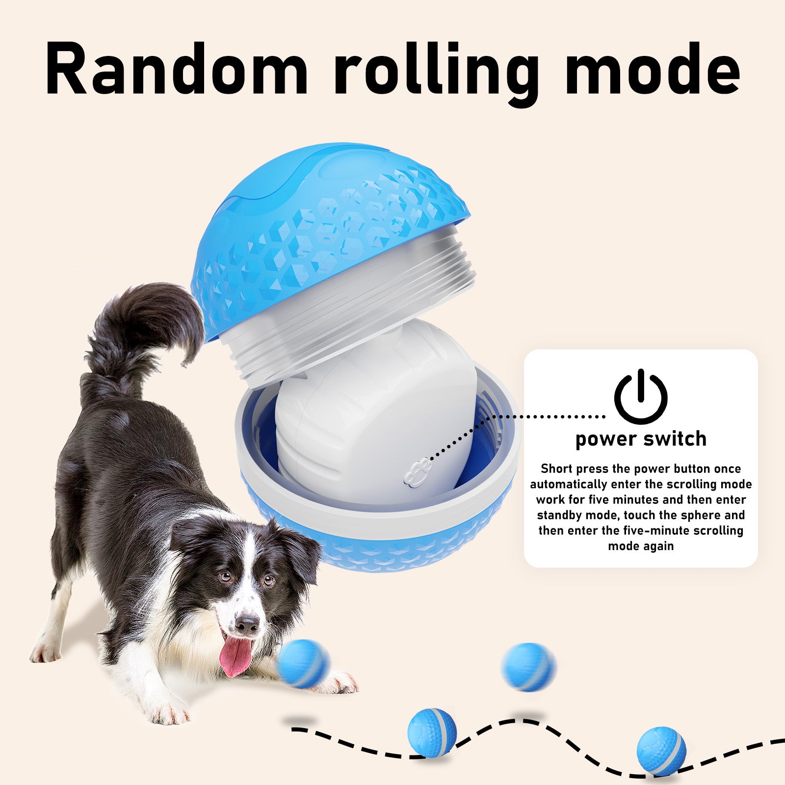 Smart Interactive Dog Toys, Automatic Moving Ball With Lighting Modes...
Automatic Rolling Dog Ball – Interactive Toy That Keeps Dogs Active