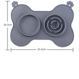 Silicone Licking Pad Pet Placemat Anti Slip Cat Slow Eating Mat Anxiety Relief Training Dog Lick Mats Feeding Licking Plate Pad