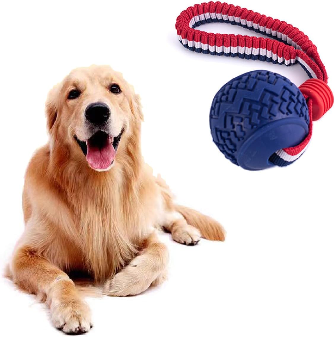 Dog Ball With Rope Toy Ball On A Rope Dog Toy For Medium And Small Dog Tough Rope Toy Non Toxic And Durable Dog Balls Toys